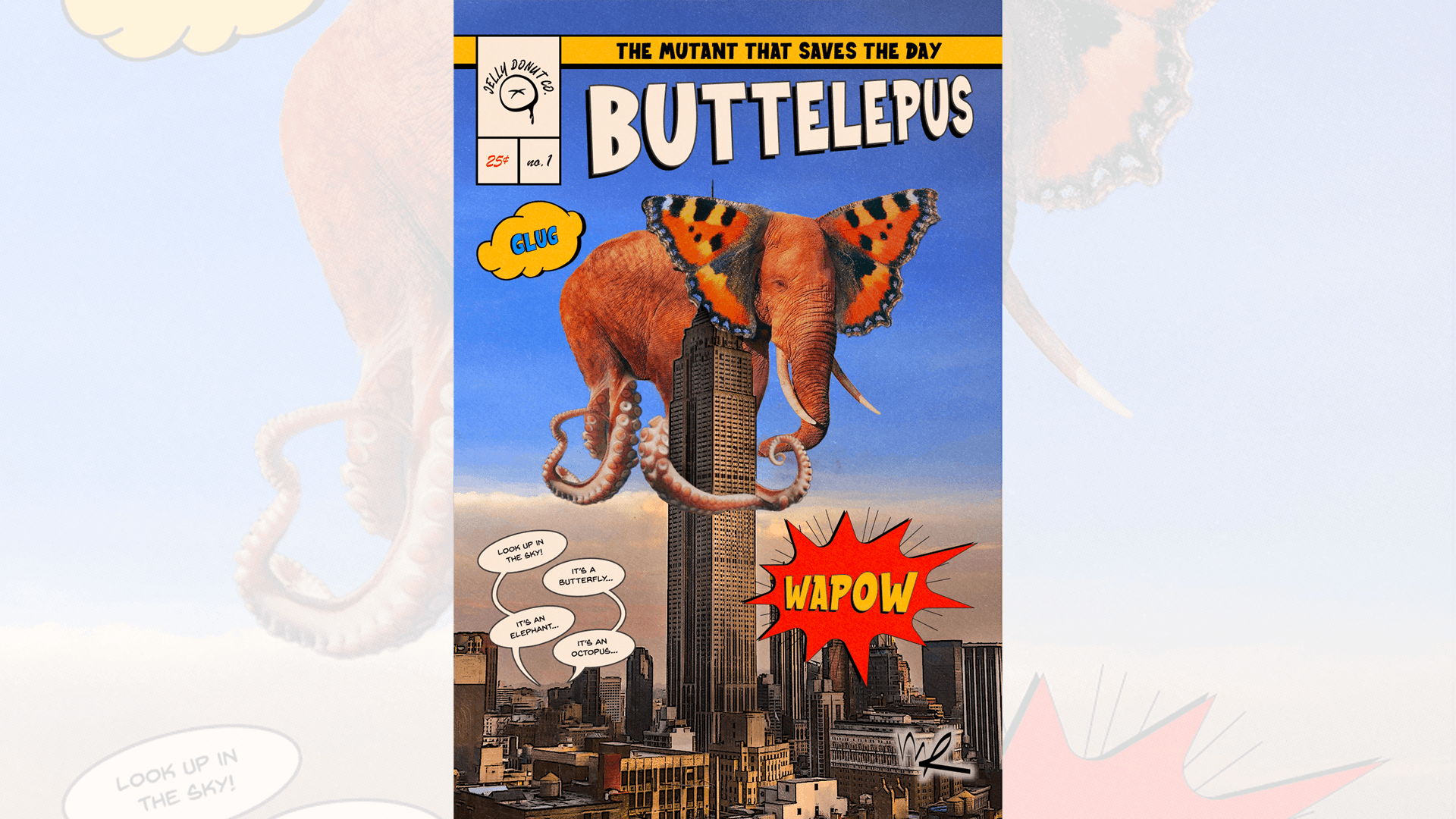Full comic cover for buttelepus